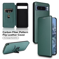 Luxury Flip Leather Casing For Google Pixel 8 Pro 8Pro 8A Pixel8Pro Pixel8A GooglePixel8 5G Magnetic