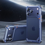 OATSBASF โลหะเรียบง่ายกรณีโทรศัพท์กันชนเปลือกโทรศัพท์สำหรับไอโฟน17โปรสูงสุด/17โปร