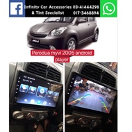 Perodua Myvi 2005-2011 Android Player With Casing