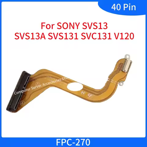 For Vaio SVS13 SVS13A2S2C SVS13A300C V120 SATA HDD Hard Drive Optical Flex Cable Connector FPC-270 H