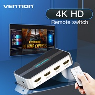 【COD】Vention HDMI Splitter อะแดปเตอร์ 3 × 1 HDMI Switcher 3 ใน 1 ออก HDMI Port Hub HDMI Splitter สำห