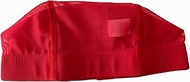 Swim Cap, Mesh Cap, L Size, 21.3-23.6 inches (54-60 cm), Red, Made in Japan