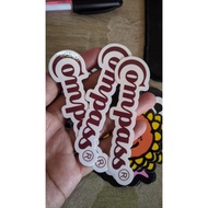 STICKER COMPASS X FR2 GLOSSY LAMINATED VYNIL