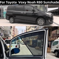 Suitable for TOYOTA NOAH VOXY R80 2014-2021 car window sunshade,front and side door sun baffle,mesh 