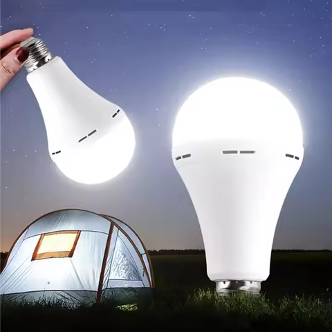 7/9/12/15W LED Cold White Emergency Bulb E27 AC 110-220V Rechargeable Battery Light Lamp Lamparas Fo