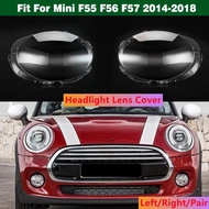 Car Front Headlamp Cover Headlight Shell Transparent Lampshade Lens For BMW Mini F55 F56 F57 2014 20