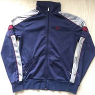 80s Nike Sport Jacket Vintage USA 🇺🇸 M Navy 運動春夏外套 鋪棉 電繡 籃球 3月 #運費我來出