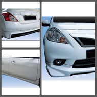 Nissan Almera 3rd Generation 2013 Impul Skirting Body Kit ABS