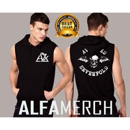 COOL  Distro plain A7X AVENGED SEVENFOLD Hoodie Vest Jacket