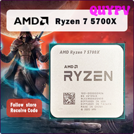 QUYPV AMD Ryzen 7 R7 5700X 5700X 3.4GHz 8-Core 16-Thread PCIE4.0 65W CPU İşlemci L3 7NM = 32M 100-00