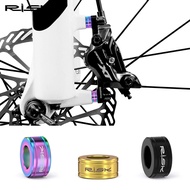 RISK Mountain Bike M6 Titanium Alloy Screw XT Disc Brake Fixing Heightening Gasket