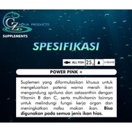 MERAH CZ AQUA POWER PINK PLUS 25GR INCREASES FISH RED COLOR