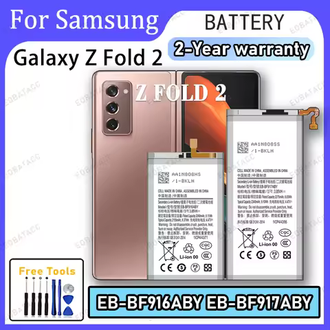 For Samsung Galaxy Z Fold 2 Battery EB-BF916ABY EB-BF917ABY High Capacity Long Lasting Premium Quali