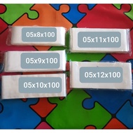 Plastic Roll Clear PP Plastic/ 8cm, 9cm, 10cm, 11cm, 12cm, 13cm