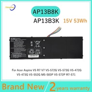 AP13B8K AP13B3K Laptop battery For Acer Aspire M5-583 R7-571 R7-571G R7-572 R7-572G V5-452 V5-472 V5