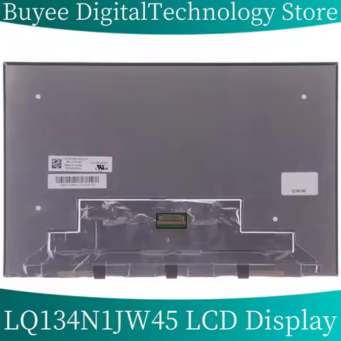 New 13.4 Inch LQ134N1JW45 FHD 1920x1200 LCD Screen Panel LQ134N1JW45 0VVK8Y Non-touch Laptop LCD Dis