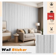 3D Wood Panel Wallpaper Light Grey SILVER Trim DP1260 1 Roll Size 8MX45CM