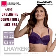 AVON NAOMI UNDERWIRE CONVERTIBLE LACE BRA SIZE 32A-40C