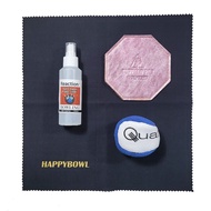 K-Bowling Accessories Necessity Set #4 (Ball Towel + Cleaner Spray + Puff Ball + Ball Wipe Pad)