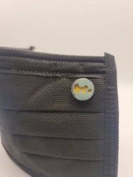 新品 質感口罩磁扣 金門地圖 香氛扣