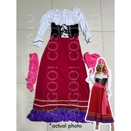 Halloween Gypsy Costume for Women Fortune Teller Cosplay for Adults