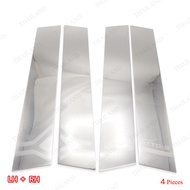 4-Door Stainless Steel Door Mount 4 Pieces Chrome Color BYD Atto3 EV Hatchback 2022-2023