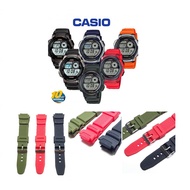Casio AE1000 AE 1000 AE-1000 Rubber Strap Watch Strap