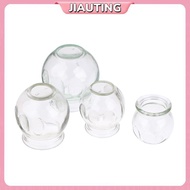 JIAUTING 1PC Glass Cupping Body Massager Gua Sha Massager Scraping Cupping Cups Massage Fire Glass C