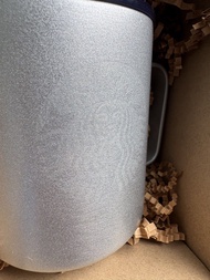 韓國Starbucks x MiiR 銀色不鏽鋼保溫杯 355ml