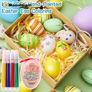 [Home]-Easter egg decorating kit for children—complete with brushes and a selection of 3, 6, or 9 pl