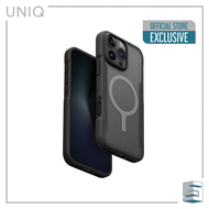 UNIQ Combat Active Hybrid MagClick Charging Case for iPhone  16 Pro/16 Pro Max - Lume White/Stone Gr