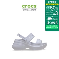 CROCS รองเท้าแตะผู้หญิง BAE SANDAL รุ่น CS 206749-5BO - FROSTED GRAPE