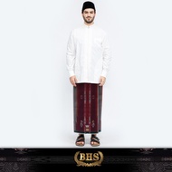 Sarung BHS Excellent Gold Motif E57 JGH Merah Hati 02