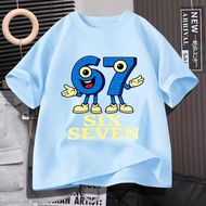 D1349 Short Sleeve T-Shirt Soft Fabric Stretchable Comfortable To Wear International Fashion Pattern