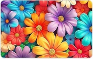 Peacoblue Stickers for Bank Cards, Colourful Three-Dimensional Flowers, Credit Debit Cards, Individu