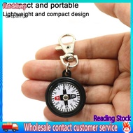 DRO_ Durable Keychain Compass Outdoor Survival Keychain Compass Portable Keychain Compass for Outdoo