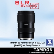 Tamron 28-75mm F2.8 Di III VXD G2 Lens For Sony E [A063S] / Nikon Z [A063Z] - Free gift Set A