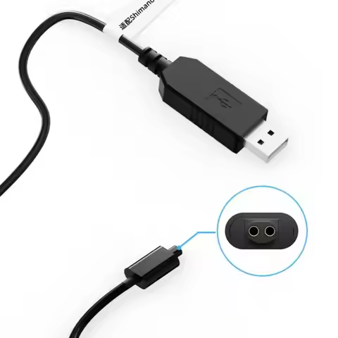 Di2 USB Charge Cable for Shimano 6870 9070 8050 8070 9150 XT XTR SM-BCR1/BCR2 Charger Adapter Contro