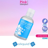 Sliquid H2O 125ml pH Balanced Lubricant Non-Sticky Body Safe Non-Irritating