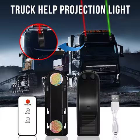 Solar LED Beacon Light Emergency Warning Strobe Light with Magnetic Base, Wireless Waterproof Recove