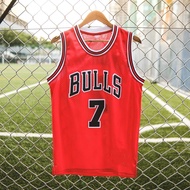 Bulls #7 Kukoc Jersey High quality Embroidery