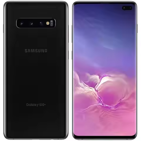 Samsung Galaxy S10 Plus S10+Used Smart Android Phone 6.4-inch Snapdragon 8RAM 128ROM Three Camera Sa