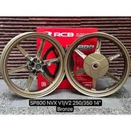 SPORT RIM SP800 SP 800 RCB RACING BOY [ 250/350 X14 INCH ] NVX155 V1/V2 & NVX 155 V1/V2