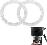 2 PCS Silicone Steam Ring for Delonghi EC680 EC685 Coffee Machine,Group Head Seal Gasket Replacement