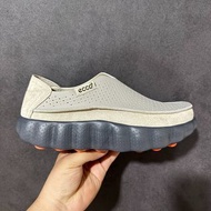 🤩必備透氣舒適休閒鞋🤩 ECCO愛步輕量緩震鏤空套腳男鞋 | ECCO Breathable Slip-on Casual Men's Shoes | 真皮打孔透氣鞋面 | 波浪緩震中底 | 防滑耐磨