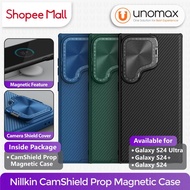 Samsung Galaxy S24 Ultra Case / S24+ Plus / S24 Nillkin CamShield Prop Magnetic MagSafe Camera Cover
