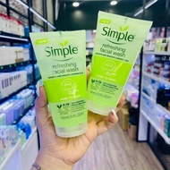 Sữa rửa mặt simple dạng gel chính hãng