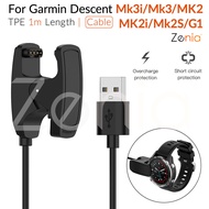 USB Charger Dock Station Clip Cradle Charging Data Cable Line Cord for Garmin Descent Mk3 Mk3i G1 So