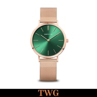 BERING 14134-368 Analog Green Dial Women’s Watch