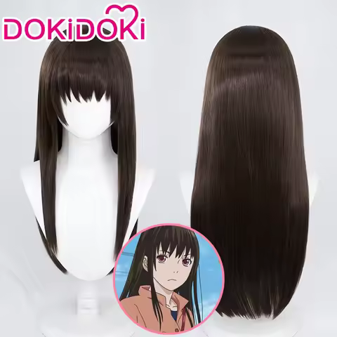 IN STOCK Iki Hiyori Wig Cosplay Anime Noragami Cosplay DokiDoki Women Cute Brown Wig Iki Hiyori ARAG